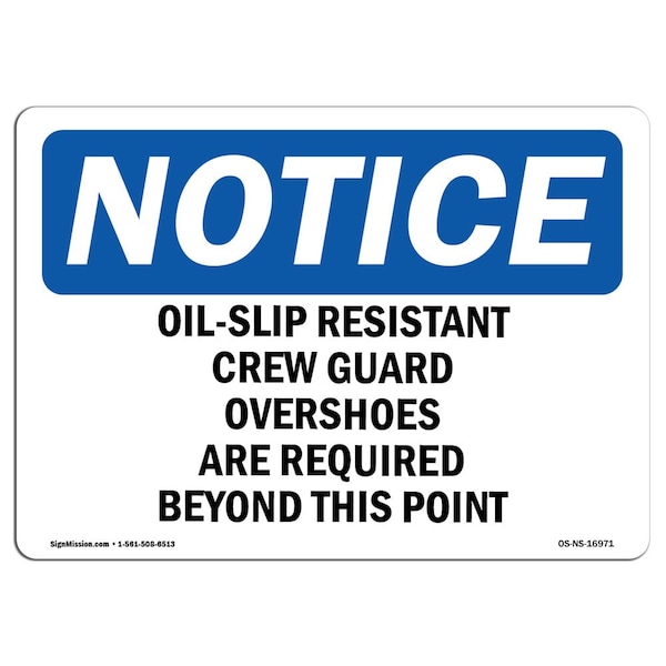 OSHA, Oil-Slip Resistant Crew Guard Overshoes, 5in X 3.5in, 10PK, 5" W, 3.5" H, Landscap, PK10